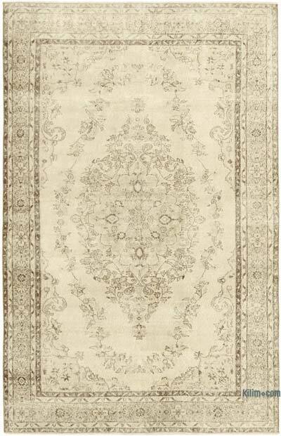 Alfombra Vintage Turca Anudada a Mano - 190 cm x 300 cm