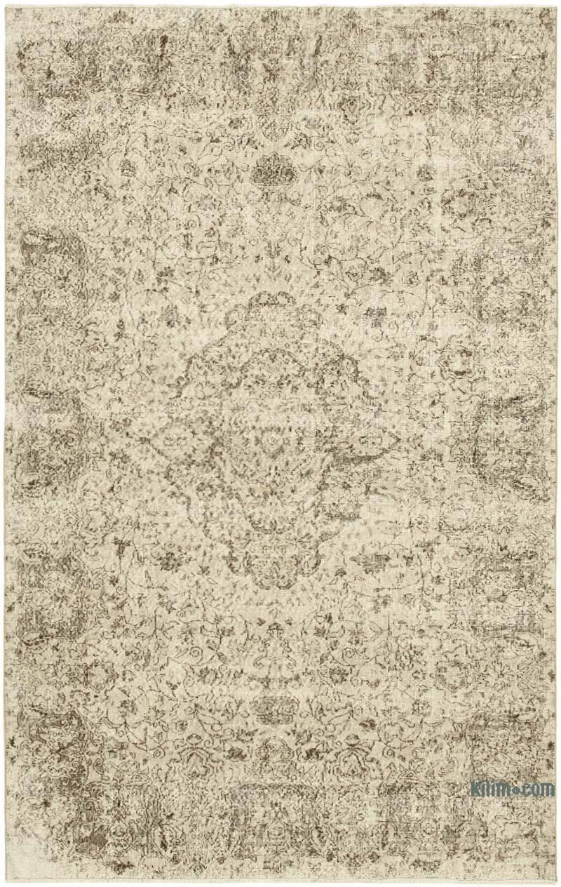 Vintage Turkish Hand-Knotted Rug - 6' 6" x 10' 4" (78" x 124") - K0055701