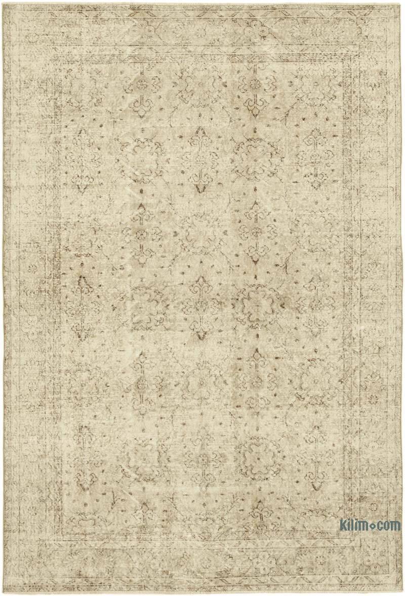 Vintage Turkish Hand-Knotted Rug - 6' 6" x 9' 8" (78" x 116") - K0055702