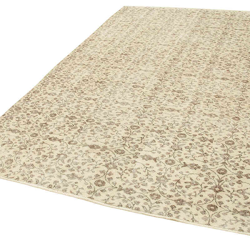 Alfombra Vintage Turca Anudada a Mano - 197 cm x 300 cm - K0055703