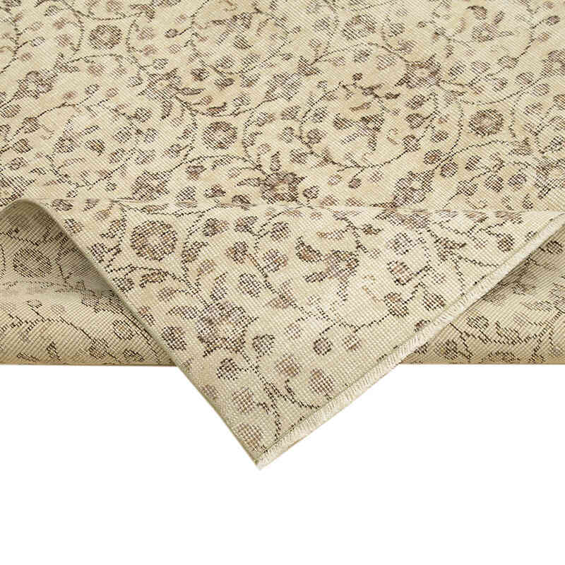 Alfombra Vintage Turca Anudada a Mano - 197 cm x 300 cm - K0055703