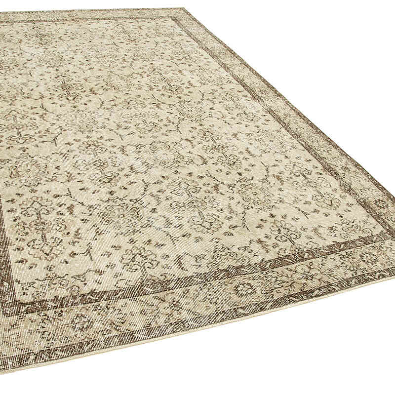 Vintage Turkish Hand-Knotted Rug - 6' 2" x 9' 11" (74" x 119") - K0055705