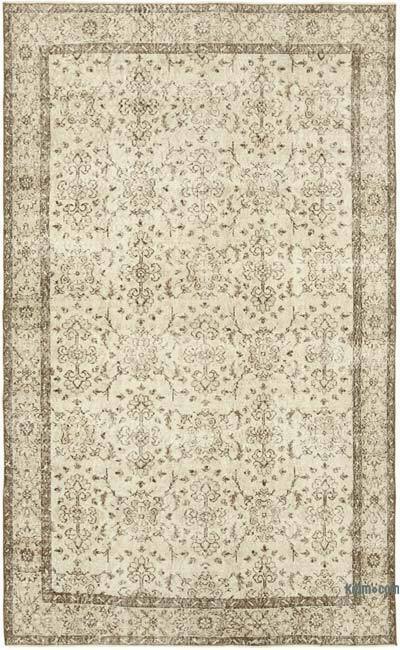 Alfombra Vintage Turca Anudada a Mano - 188 cm x 303 cm