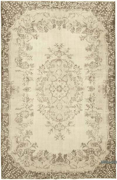 Alfombra Vintage Turca Anudada a Mano - 208 cm x 310 cm