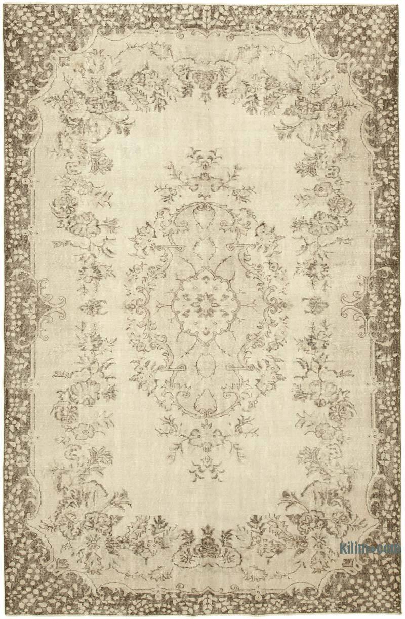 El Dokuma Vintage Halı - 208 cm x 310 cm - K0055707