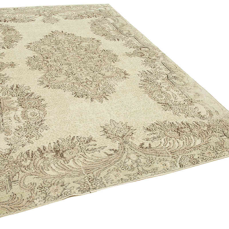 Alfombra Vintage Turca Anudada a Mano - 202 cm x 312 cm - K0055709