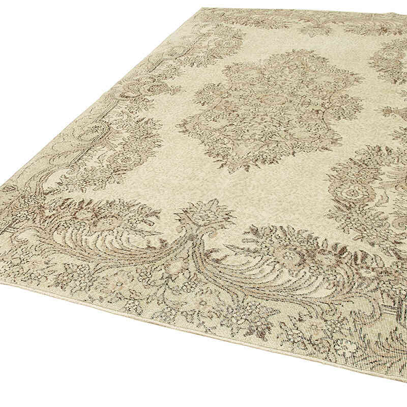 Alfombra Vintage Turca Anudada a Mano - 202 cm x 312 cm - K0055709