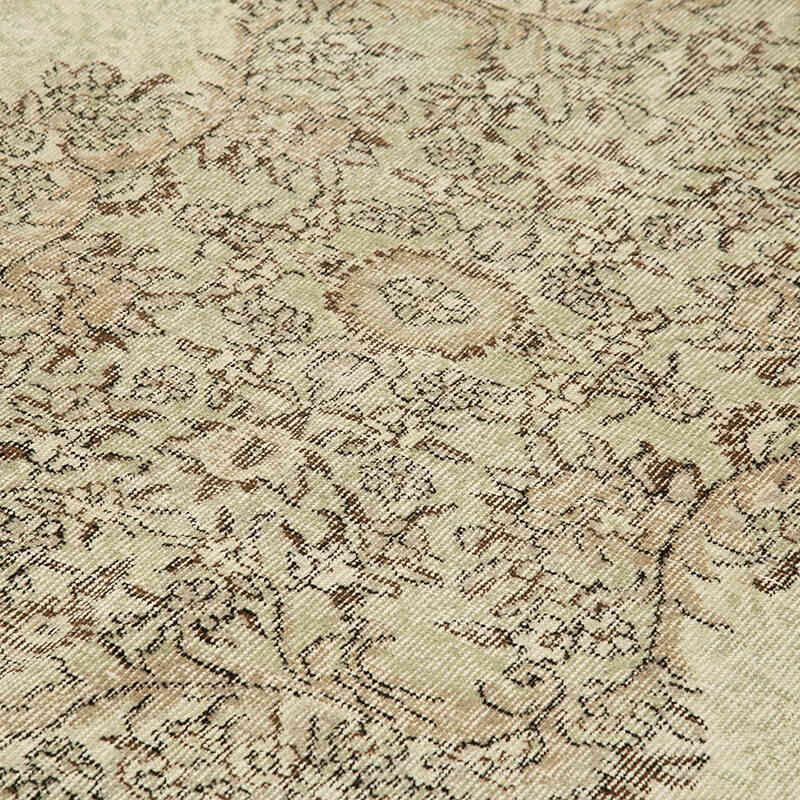 Alfombra Vintage Turca Anudada a Mano - 202 cm x 312 cm - K0055709