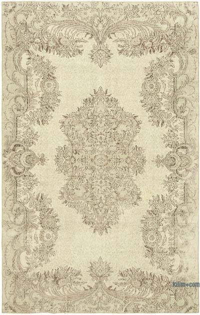 Vintage Turkish Hand-Knotted Rug - 6' 8" x 10' 3" (80" x 123")