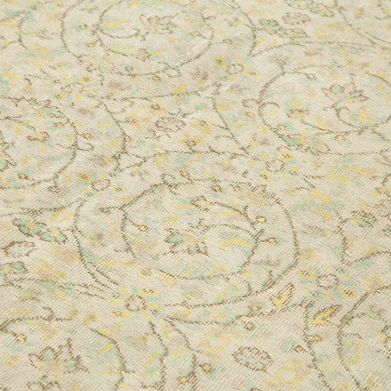 Alfombra Vintage Turca Anudada a Mano - 206 cm x 284 cm - K0055710