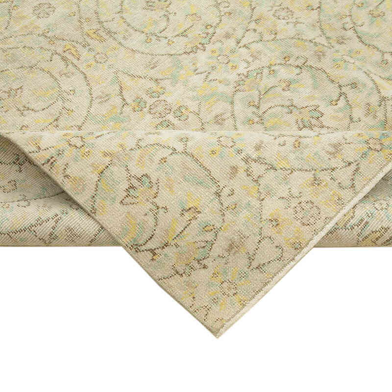Alfombra Vintage Turca Anudada a Mano - 206 cm x 284 cm - K0055710
