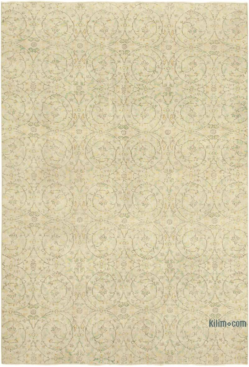 Alfombra Vintage Turca Anudada a Mano - 206 cm x 284 cm - K0055710