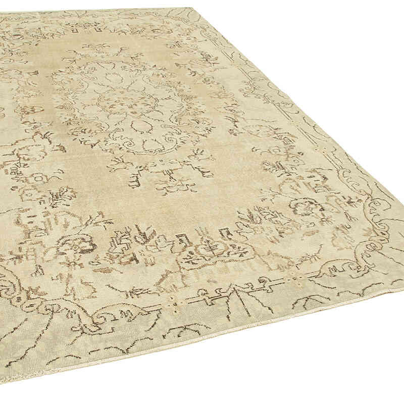 Alfombra Vintage Turca Anudada a Mano - 183 cm x 295 cm - K0055714