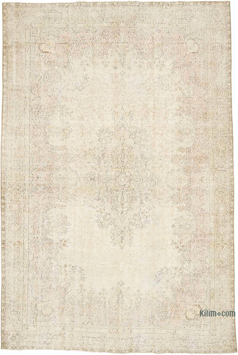 El Dokuma Vintage Halı - 200 cm x 295 cm - K0055719