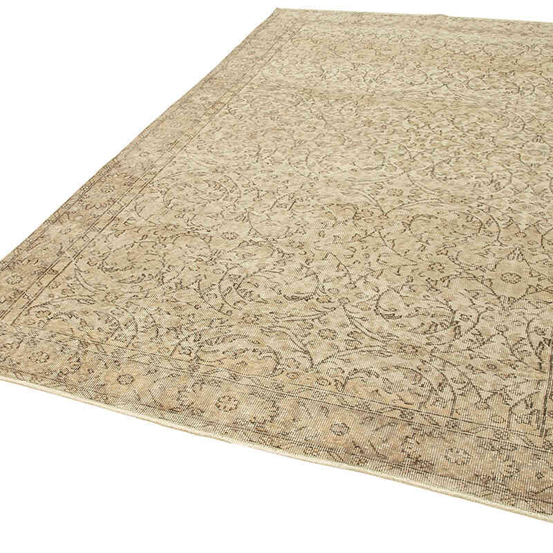 Alfombra Vintage Turca Anudada a Mano - 188 cm x 296 cm - K0055720