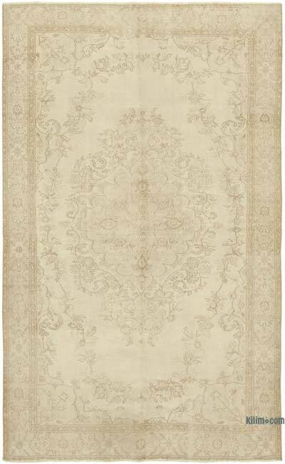 Alfombra Vintage Turca Anudada a Mano - 184 cm x 291 cm