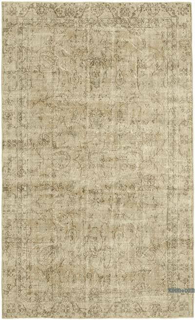 Alfombra Vintage Turca Anudada a Mano - 181 cm x 294 cm