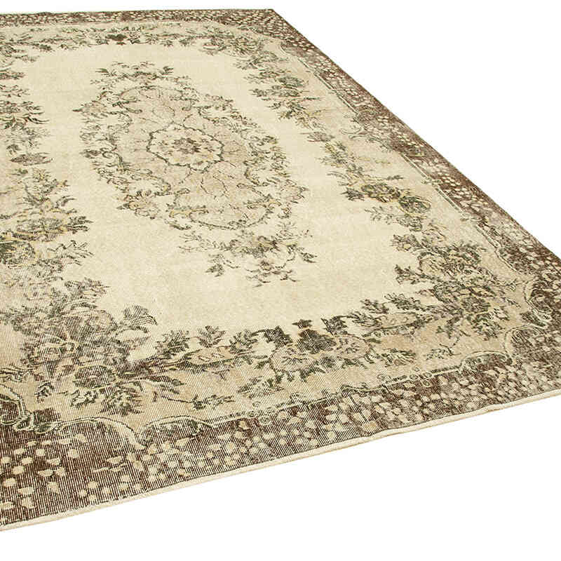Alfombra Vintage Turca Anudada a Mano - 209 cm x 309 cm - K0055724