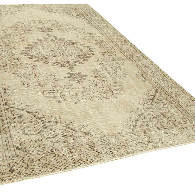 Vintage Turkish Hand-Knotted Rug - 6' 4" x 10' 2" (76" x 122") - K0055728
