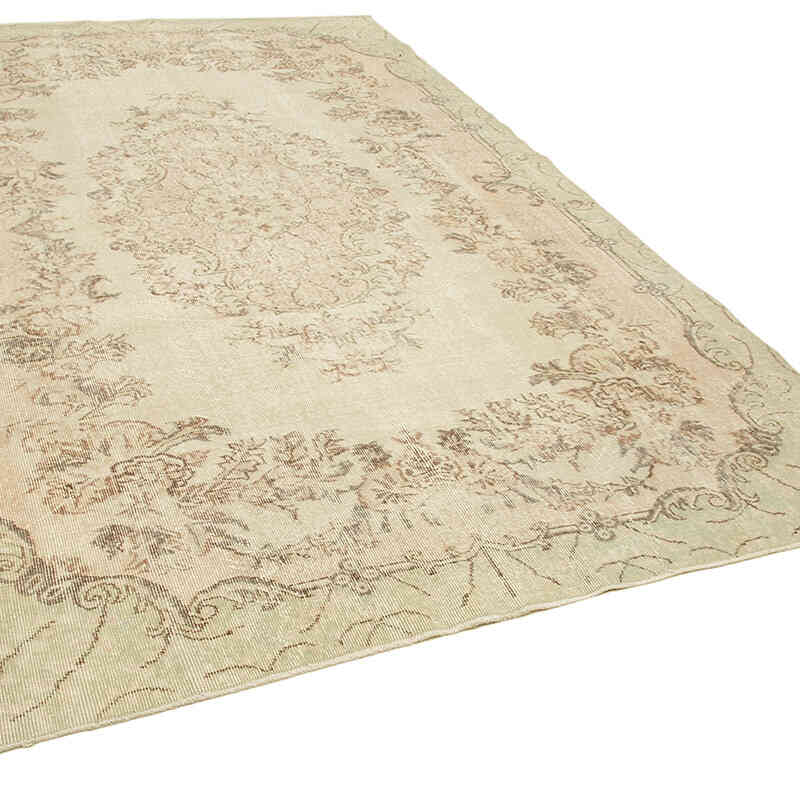 El Dokuma Vintage Halı - 195 cm x 303 cm - K0055729