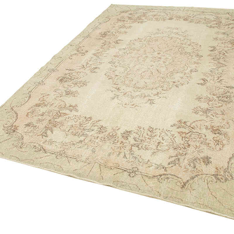 El Dokuma Vintage Halı - 195 cm x 303 cm - K0055729