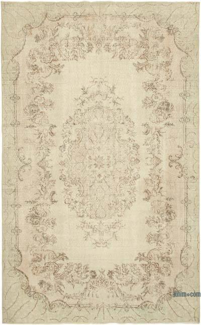 Alfombra Vintage Turca Anudada a Mano - 195 cm x 303 cm