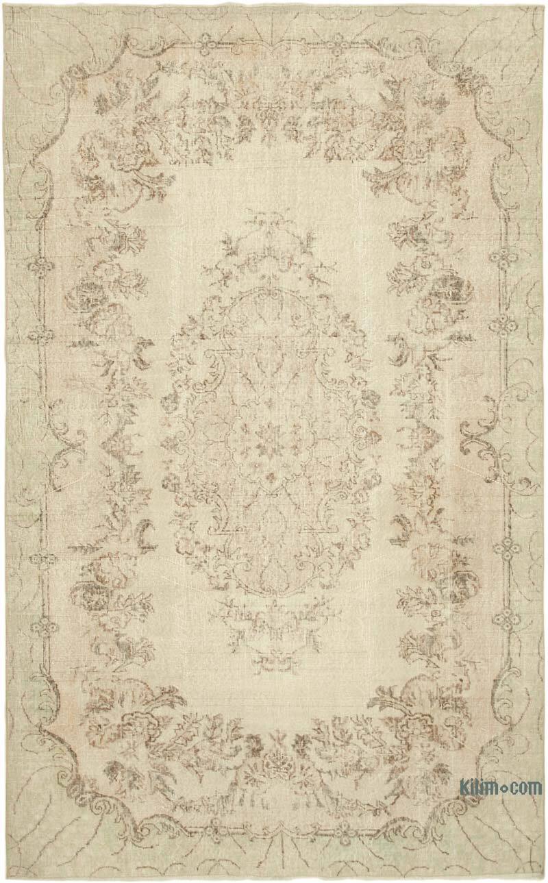 El Dokuma Vintage Halı - 195 cm x 303 cm - K0055729