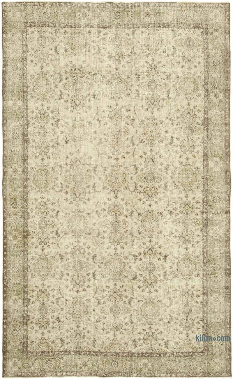 Vintage Turkish Hand-Knotted Rug - 6' 5" x 10' 2" (77" x 122") - K0055731