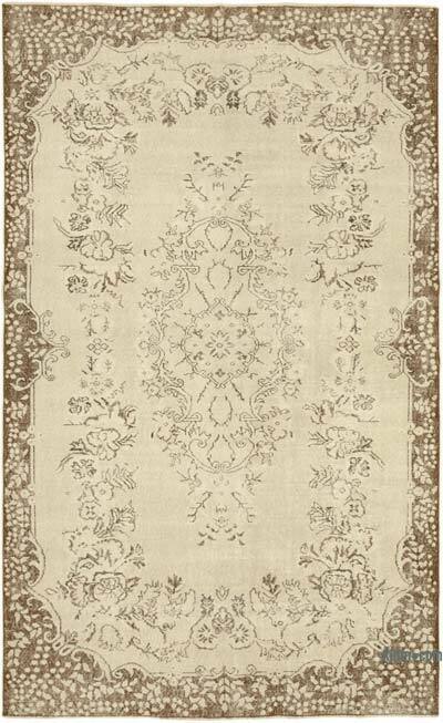 Alfombra Vintage Turca Anudada a Mano - 188 cm x 301 cm