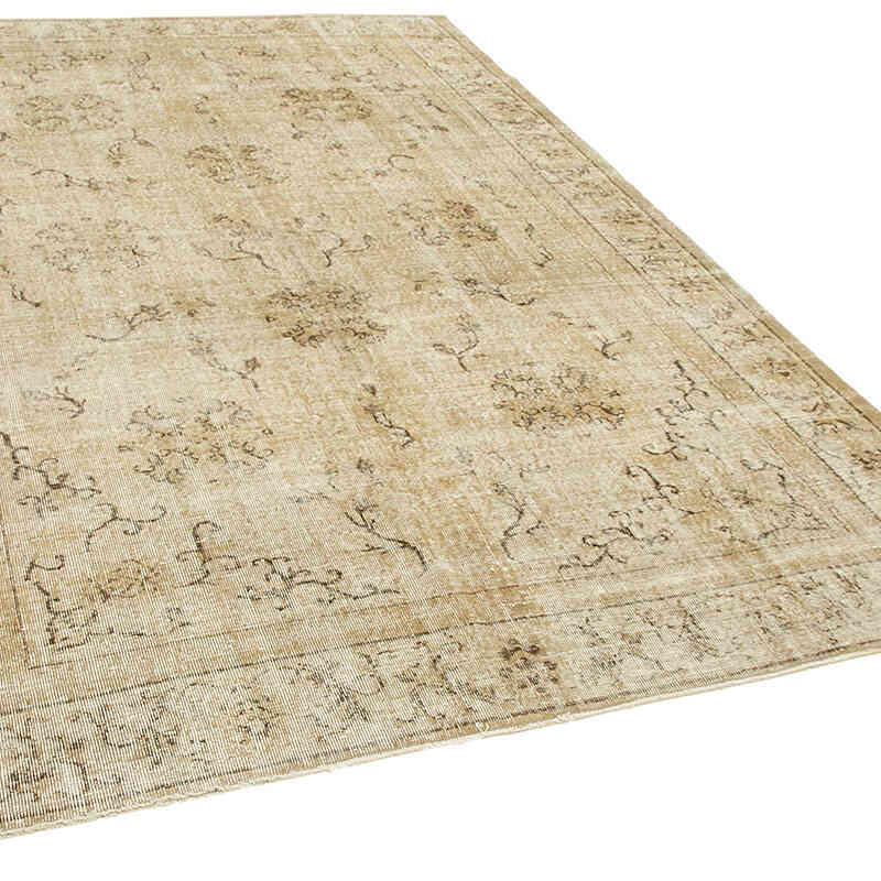 Vintage Turkish Hand-Knotted Rug - 6' 7" x 9' 10" (79" x 118") - K0055735