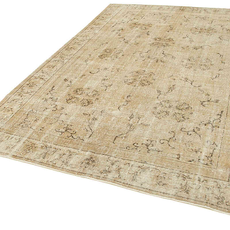 Vintage Turkish Hand-Knotted Rug - 6' 7" x 9' 10" (79" x 118") - K0055735