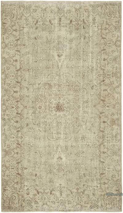 Vintage Turkish Hand-Knotted Rug - 5' 8" x 9' 6" (68 in. x 114 in.)