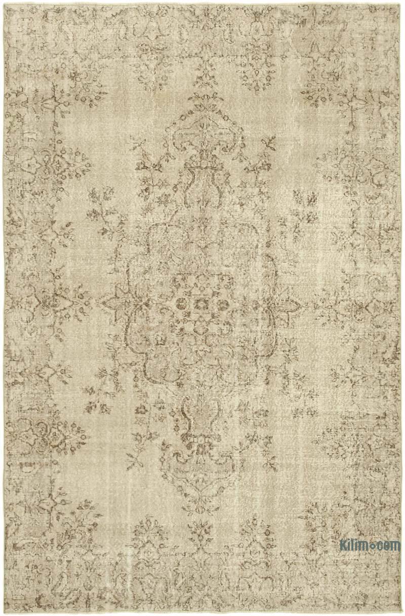 El Dokuma Vintage Halı - 200 cm x 308 cm - K0055739