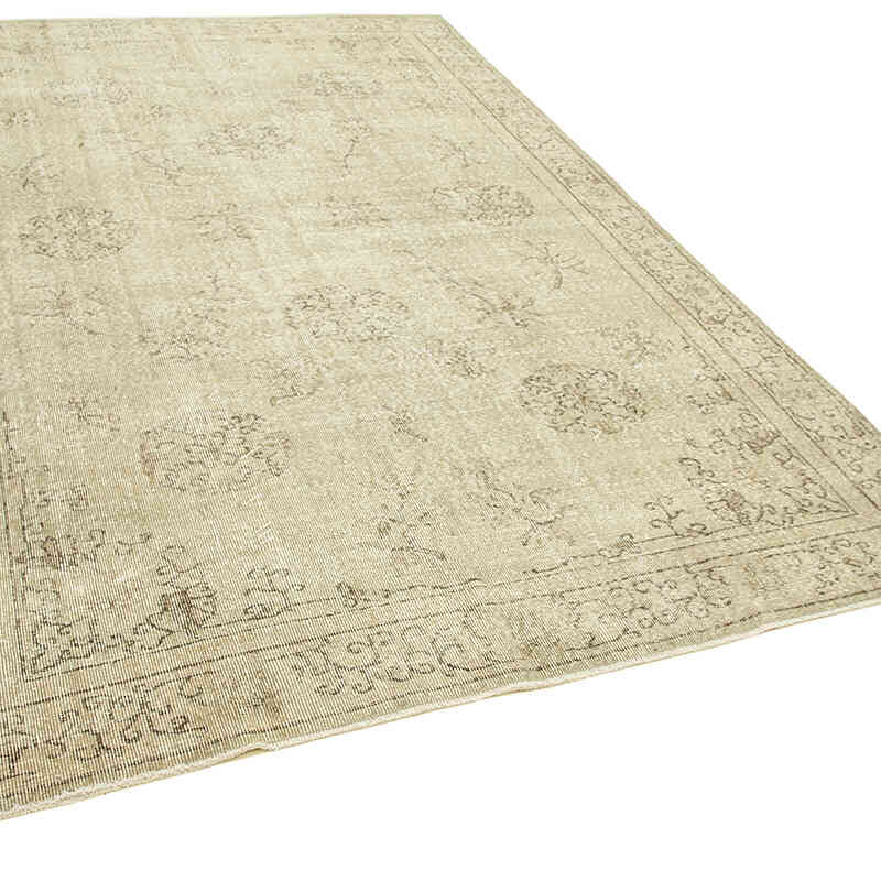 Vintage Turkish Hand-Knotted Rug - 6' 5" x 10'  (77" x 120") - K0055740