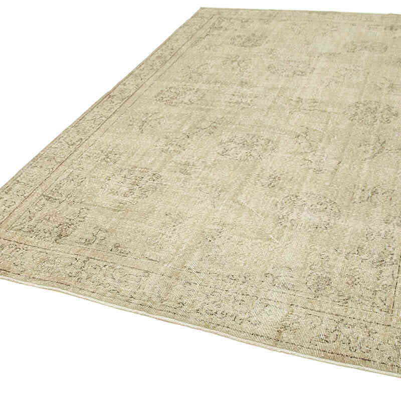 Vintage Turkish Hand-Knotted Rug - 6' 5" x 10'  (77" x 120") - K0055740