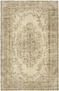 El Dokuma Vintage Halı - 200 cm x 300 cm