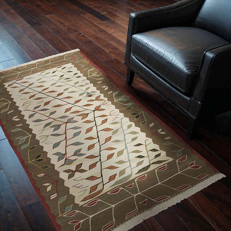Nueva Alfombra Turca Kilim - 118 cm x 174 cm - K0056008