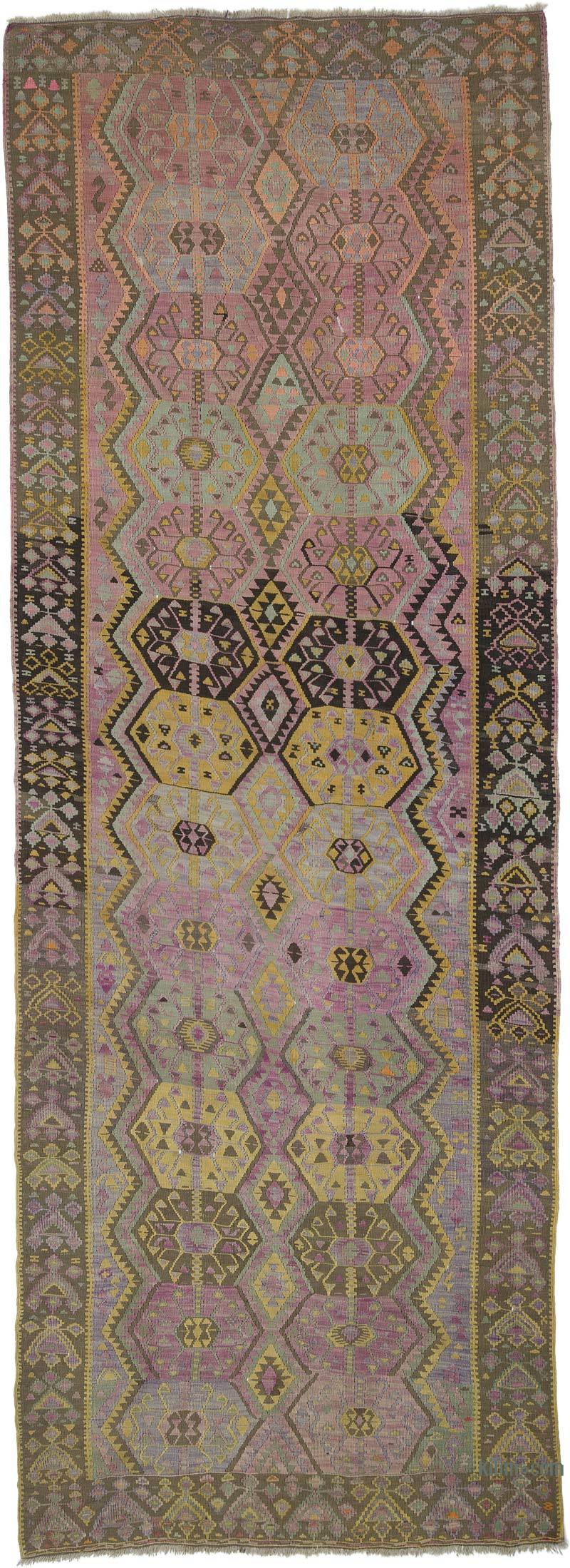 Alfombra Kars Kilim Vintage - 134 cm x 372 cm - K0056015