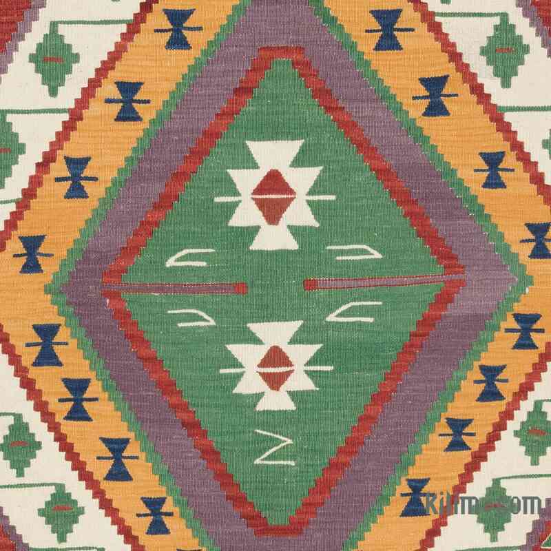 Multicolor New Handwoven Turkish Kilim Rug - 5' 3" x 7' 3" (63" x 87") - K0056018