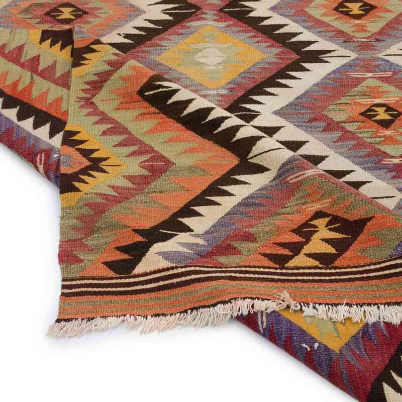 Çok Renkli Denizli Kilimi - 160 cm x 310 cm - K0056020