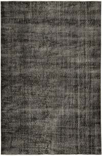 Boyalı El Dokuma Vintage Halı - 193 cm x 294 cm