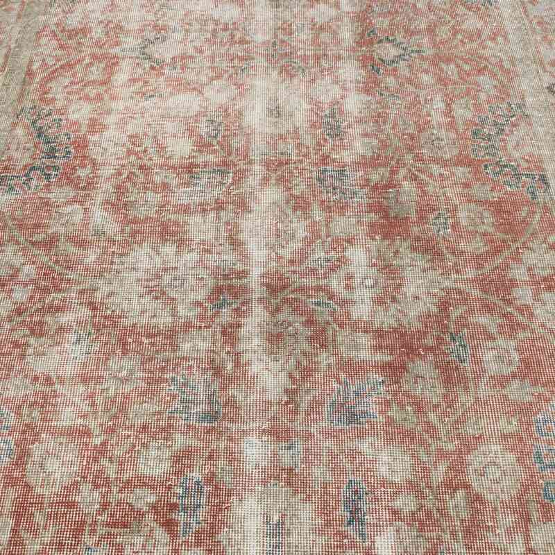 Kırmızı El Dokuma Vintage Halı - 151 cm x 263 cm - K0056073