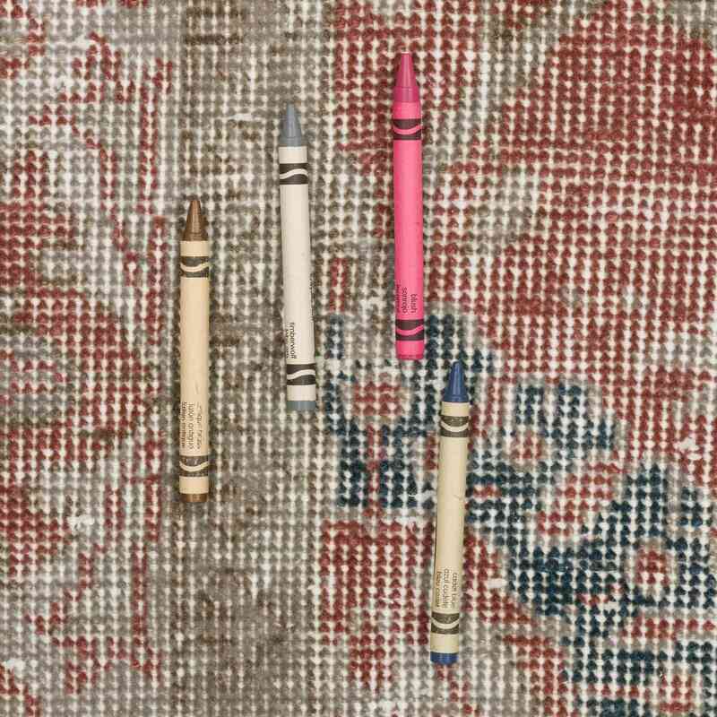 Kırmızı El Dokuma Vintage Halı - 151 cm x 263 cm - K0056073