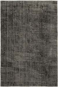 Boyalı El Dokuma Vintage Halı - 201 cm x 296 cm