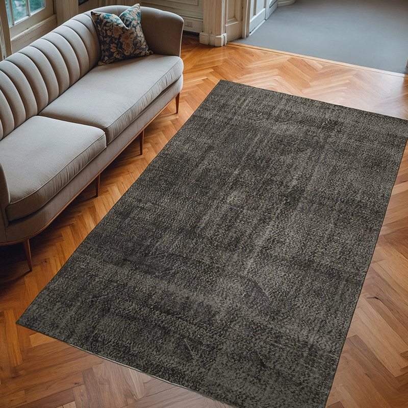 Alfombra Turca Vintage Sobre-teñida - 191 cm x 311 cm - K0056164