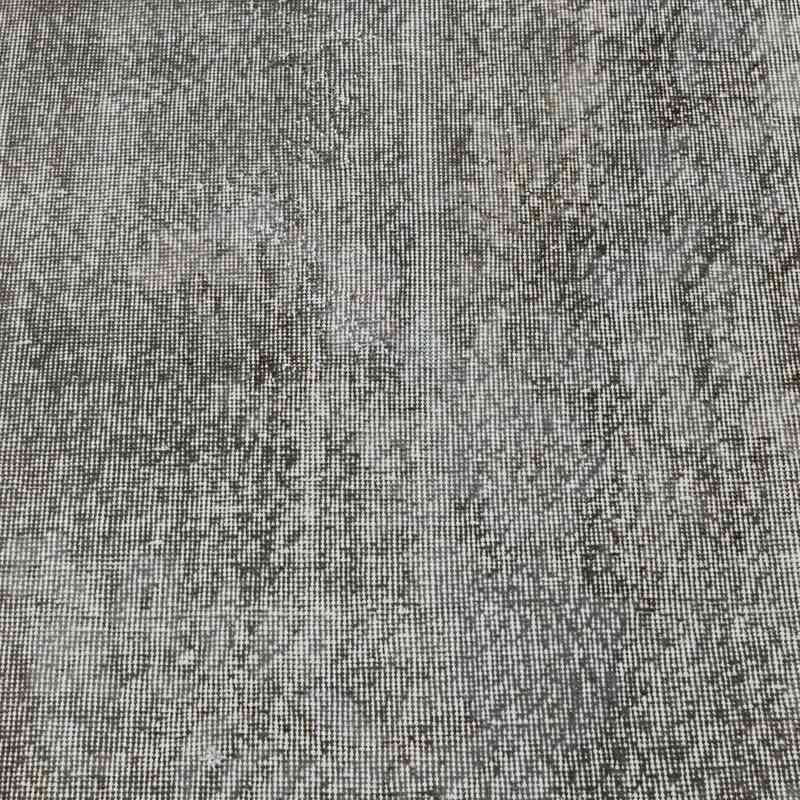 Gri Boyalı El Dokuma Vintage Halı - 206 cm x 294 cm - K0056165
