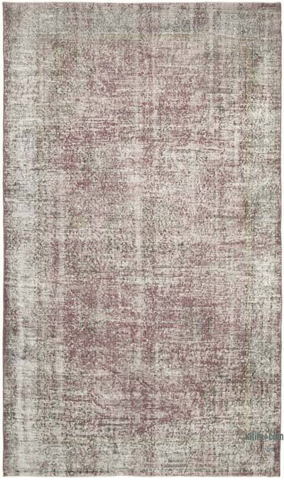 Vintage El Dokuma Anadolu Halısı - 160 cm x 273 cm