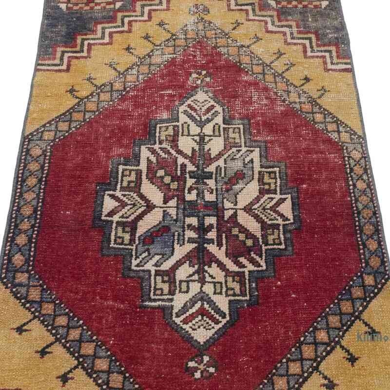 Vintage Turkish Hand-Knotted Rug - 2' 4" x 4' 6" (28" x 54") - K0056194