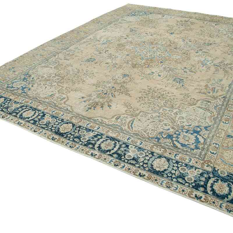 Vintage Hand-Knotted Oriental Rug - 9' 2" x 12' 6" (110 in. x 150 in.) - K0056230