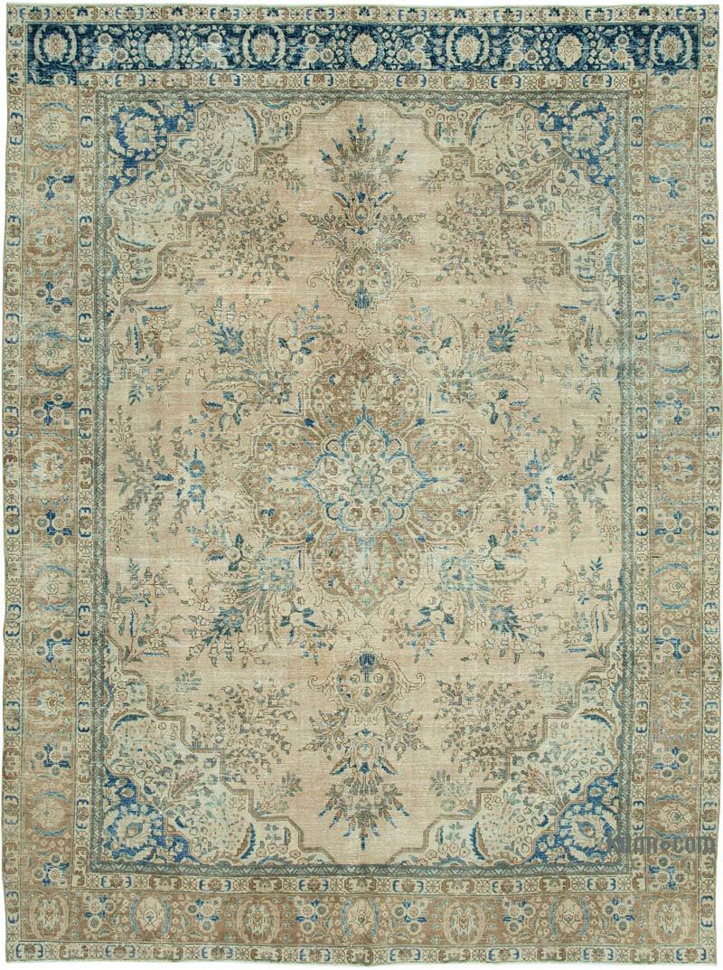 Vintage Hand-Knotted Oriental Rug - 9' 2" x 12' 6" (110 in. x 150 in.) - K0056230